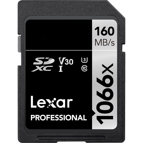 Lexar Professional 1066x UHS-I V30 SDXC 記憶卡 (128GB / 256 GB / 512GB)