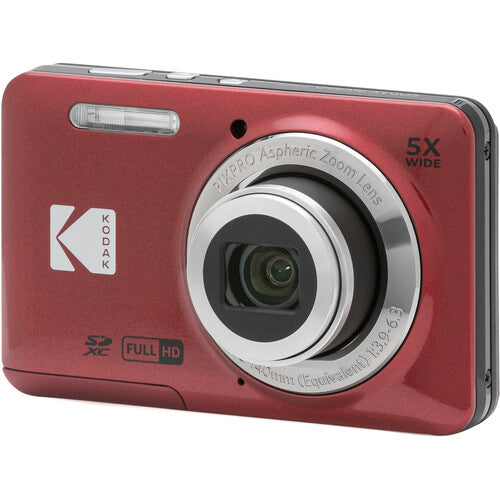 KODAK PIXPRO FZ55 數位相機(黑/紅/藍) – 普羅相機