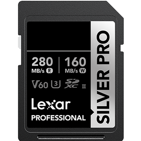 Lexar Professional SILVER PRO UHS-II V60 SDXC 記憶卡 (256GB / 512GB / 1TB)