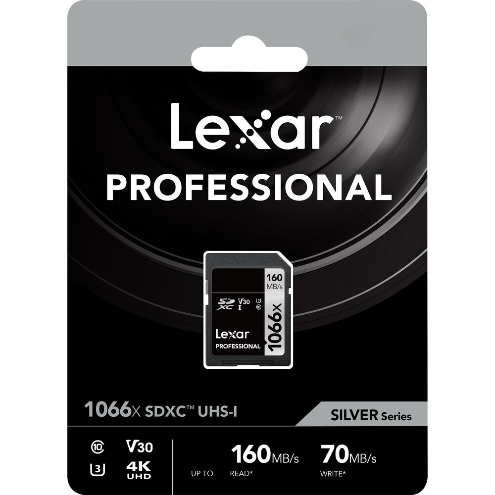 Lexar Professional 1066x UHS-I V30 SDXC 記憶卡 (128GB / 256 GB / 512GB)