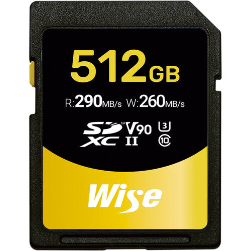 Wise Advanced SDXC UHS-II 記憶卡 (128GB / 256GB / 512GB)