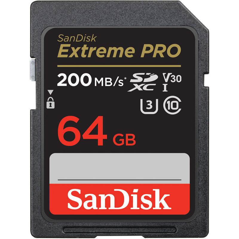 SanDisk Extreme PRO UHS-I SDXC 記憶卡 (64GB / 128 GB / 256GB)