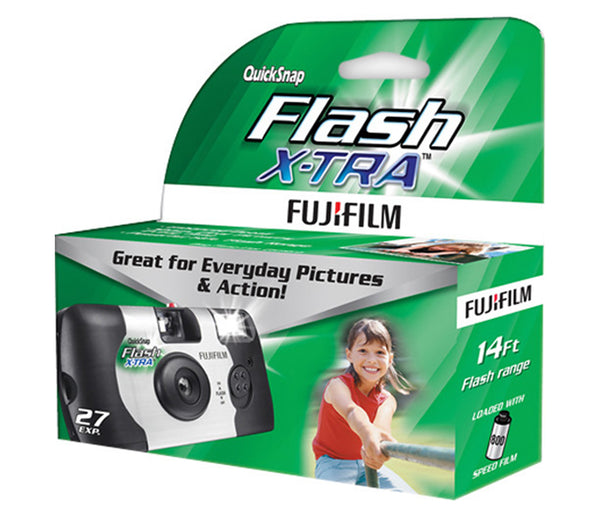 Fujifilm QuickSnap Flash X-TRA 800 (彩色/27張)