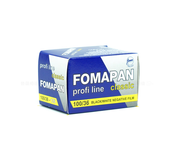 Fomapan 100 Classic 黑白負片 (35mm/36張)