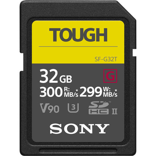Sony G系列 TOUGH UHS-II SD 記憶卡 (32GB / 64GB / 128GB)