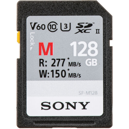 Sony M系列 UHS-II SDXC 記憶卡 (64GB / 128GB / 256GB)