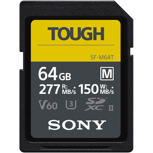 Sony M系列 TOUGH UHS-II SDXC 記憶卡 (64GB / 128GB / 256GB)