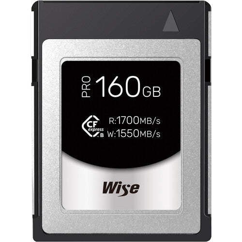 Wise Advanced CFexpress™ Type B PRO 記憶卡(160GB / 320GB / 640GB)