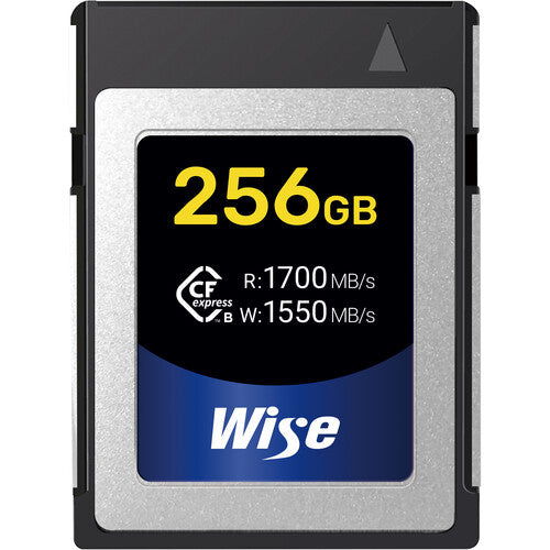 Wise Advanced CFexpress™ Type B 記憶卡(128GB / 256GB / 512GB / 1TB / 2TB)